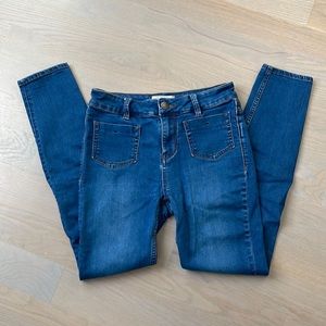 EUC Free People Mid-Rise Jeans